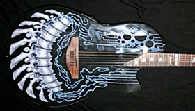 Ovation Demented with custom modifications